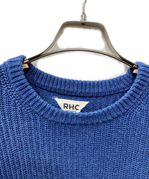 RHC Ron Herman（アールエイチシー ロンハーマン）RHC Ron Herman (アールエイチシー ロンハーマン) コットンニット ブルー サイズ:Mの古着・服飾アイテム