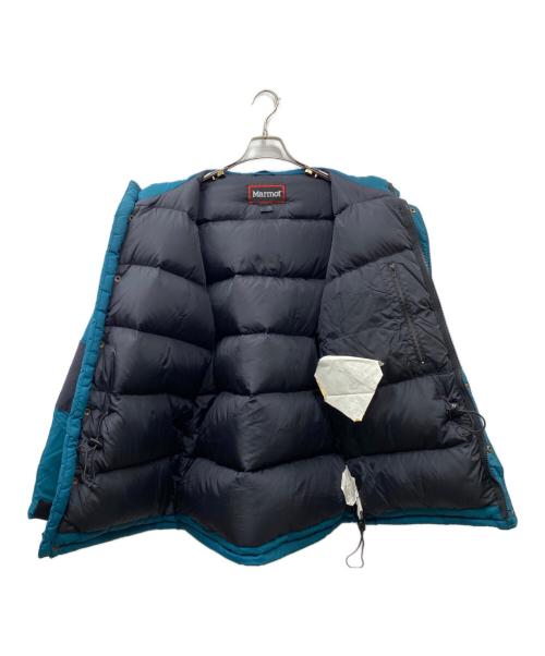MARMOT（マーモット）Marmot (マーモット) 90Sバイカラーダウンジャケット グリーン サイズ:Mの古着・服飾アイテム