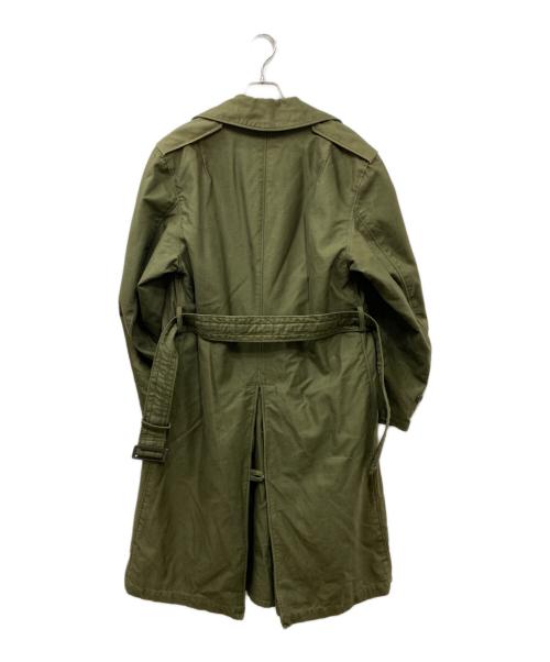 US ARMY（ユーエスアーミー）US ARMY (ユーエスアーミー) 60S OVER COAT ライナー付ミリタリーコート オリーブ サイズ:Sの古着・服飾アイテム