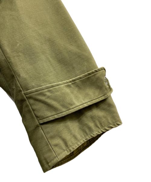 US ARMY（ユーエスアーミー）US ARMY (ユーエスアーミー) 60S OVER COAT ライナー付ミリタリーコート オリーブ サイズ:Sの古着・服飾アイテム