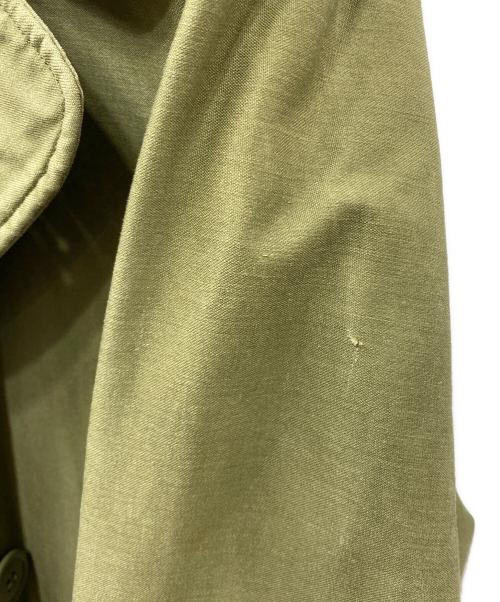 US ARMY（ユーエスアーミー）US ARMY (ユーエスアーミー) 60S OVER COAT ライナー付ミリタリーコート オリーブ サイズ:Sの古着・服飾アイテム