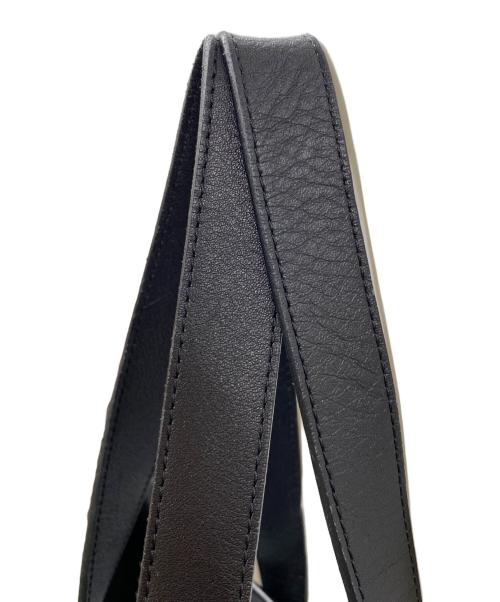 UN3D.（アンスリード）UN3D. (アンスリード) オリガミプリーツスタッズレザートート ブラック サイズ:OneSizeの古着・服飾アイテム