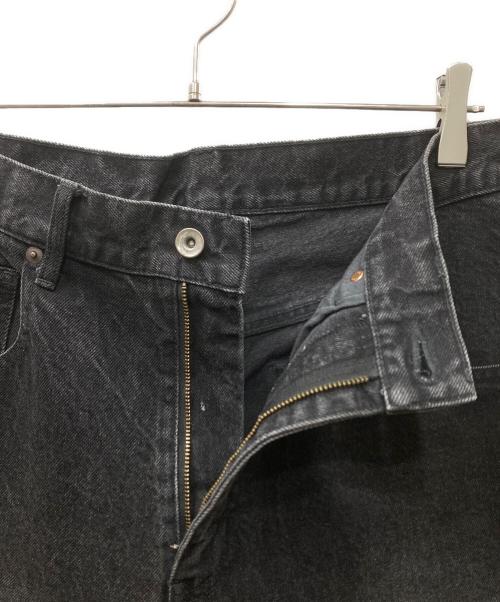 UNIVERSAL PRODUCTS.（ユニバーサルプロダクツ）UNIVERSAL PRODUCTS. (ユニバーサルプロダクツ) 5POKET BUGGIE DENIM PANTS ブラック サイズ:3の古着・服飾アイテム