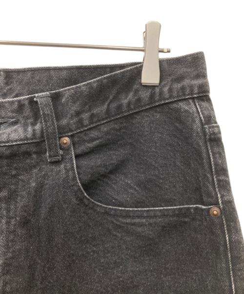 UNIVERSAL PRODUCTS.（ユニバーサルプロダクツ）UNIVERSAL PRODUCTS. (ユニバーサルプロダクツ) 5POKET BUGGIE DENIM PANTS ブラック サイズ:3の古着・服飾アイテム