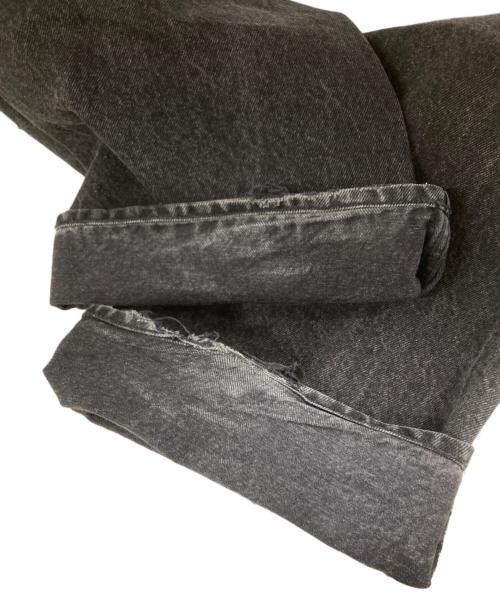 UNIVERSAL PRODUCTS.（ユニバーサルプロダクツ）UNIVERSAL PRODUCTS. (ユニバーサルプロダクツ) 5POKET BUGGIE DENIM PANTS ブラック サイズ:3の古着・服飾アイテム