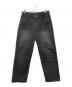 UNIVERSAL PRODUCTS.（ユニバーサルプロダクツ）の古着「5POKET BUGGIE DENIM PANTS」｜ブラック