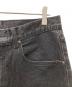 中古・古着 UNIVERSAL PRODUCTS. (ユニバーサルプロダクツ) 5POKET BUGGIE DENIM PANTS ブラック サイズ:3：9000円
