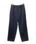 UNIVERSAL PRODUCTS.（ユニバーサルプロダクツ）の古着「23AW EASY TROUSERS タックワイドパンツ」｜ネイビー
