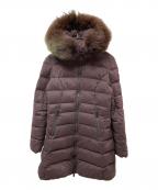 TATRAS×SHIPSタトラス×シップス）の古着「別注 CERAMICA ファー付きダウンコート」｜ボルドー