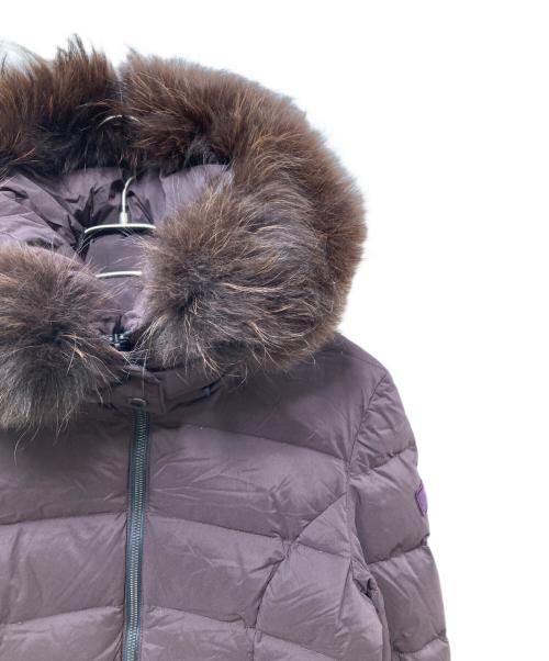 TATRAS（タトラス）TATRAS (タトラス) SHIPS (シップス) 別注 CERAMICA ファー付きダウンコート ボルドー サイズ:02の古着・服飾アイテム