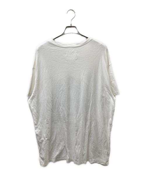 Maison Margiela（メゾンマルジェラ）Maison Margiela (メゾンマルジェラ) QUEEN Tee 半袖カットソー ホワイト サイズ:Sの古着・服飾アイテム