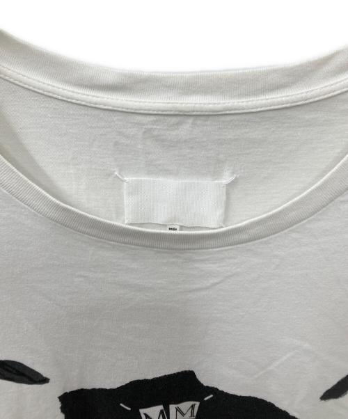 Maison Margiela（メゾンマルジェラ）Maison Margiela (メゾンマルジェラ) QUEEN Tee 半袖カットソー ホワイト サイズ:Sの古着・服飾アイテム