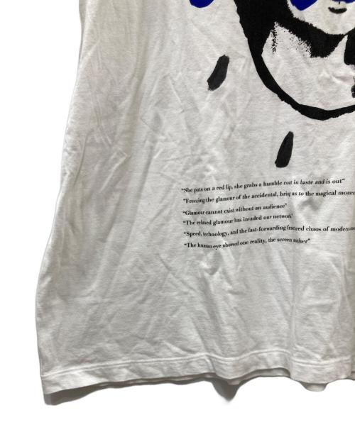 Maison Margiela（メゾンマルジェラ）Maison Margiela (メゾンマルジェラ) QUEEN Tee 半袖カットソー ホワイト サイズ:Sの古着・服飾アイテム