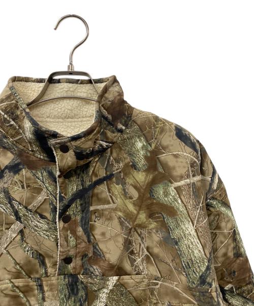 SUPREME（シュプリーム）Supreme (シュプリーム) 24AW Polartec Shearing Reversible Pullover フリースジャケット ブラウン サイズ:SIZE Sの古着・服飾アイテム