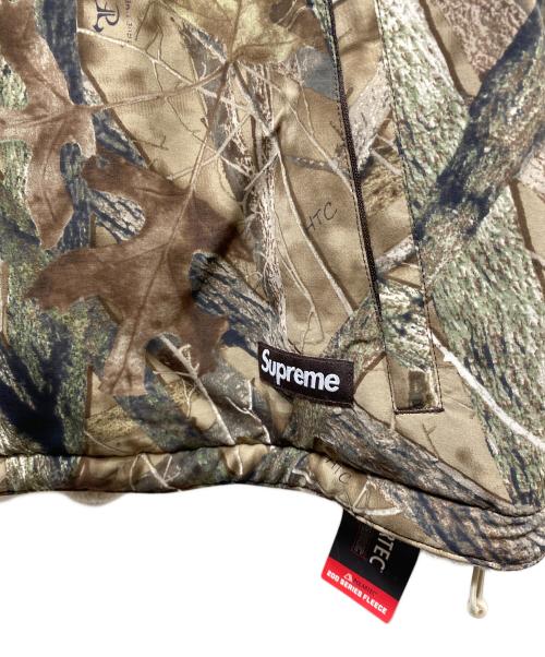 SUPREME（シュプリーム）Supreme (シュプリーム) 24AW Polartec Shearing Reversible Pullover フリースジャケット ブラウン サイズ:SIZE Sの古着・服飾アイテム