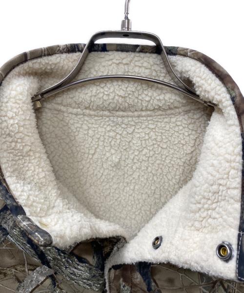 SUPREME（シュプリーム）Supreme (シュプリーム) 24AW Polartec Shearing Reversible Pullover フリースジャケット ブラウン サイズ:SIZE Sの古着・服飾アイテム