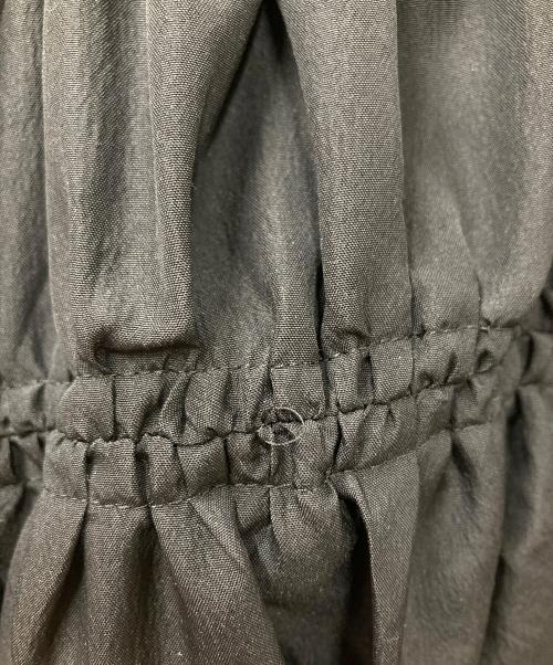 DEAR DANSKIN（ディア ダンスキン）DEAR DANSKIN (ディア ダンスキン) GATHERED ONE PIECE ノースリーブワンピース ブラック サイズ:Mの古着・服飾アイテム