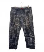 SUPREMEシュプリーム）の古着「23SS Gonz Poems Chino Pant チノパン」｜ブラック