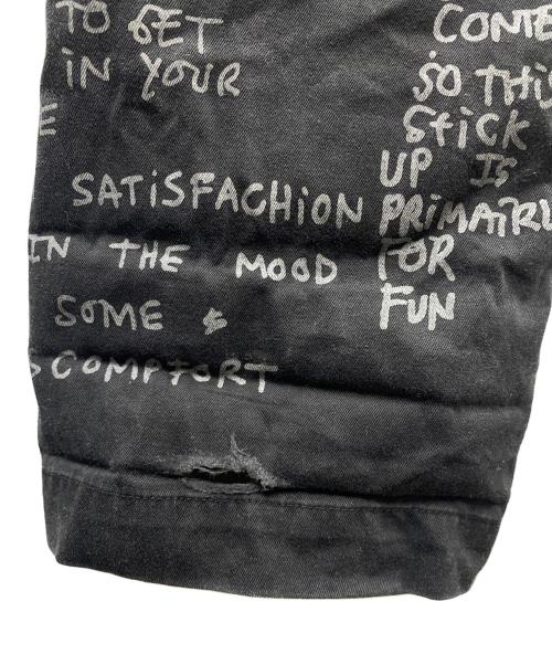 SUPREME（シュプリーム）Supreme (シュプリーム) 23SS Gonz Poems Chino Pant チノパン ブラック サイズ:SIZE 34の古着・服飾アイテム