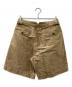 AURALEE (オーラリー) FINX MOLESKIN WIDE SHORTSハーフパンツ ベージュ サイズ:4：10000円