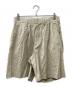 AURALEE（オーラリー）の古着「HARD TWIST GABARDINE SHORTS ハーフパンツ」｜ベージュ