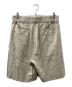 AURALEE (オーラリー) HARD TWIST GABARDINE SHORTS ハーフパンツ ベージュ サイズ:4：10000円