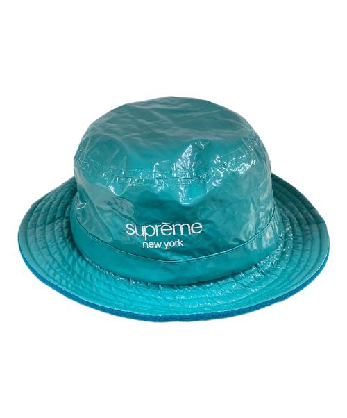 SUPREME（シュプリーム）Supreme (シュプリーム) 19AW Shiny Nylon Crusher バケットハット グリーンの古着・服飾アイテム