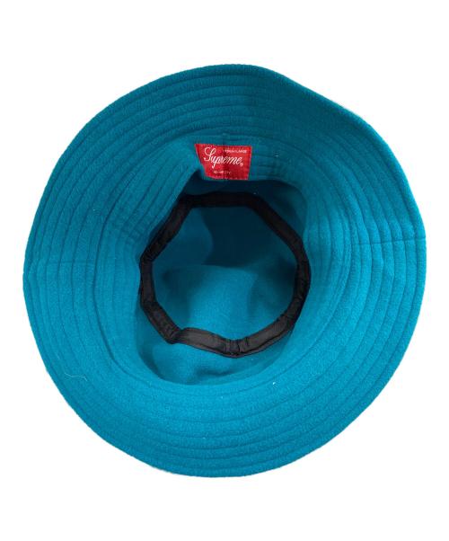 SUPREME（シュプリーム）Supreme (シュプリーム) 19AW Shiny Nylon Crusher バケットハット グリーンの古着・服飾アイテム