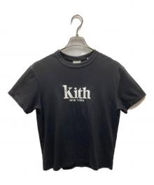 KITH（キス）の古着「24SS Mott New York Tee Ⅱ ロゴカットソー」｜ブラック