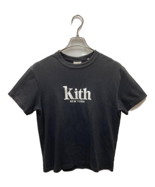 KITH（キス）KITH (キス) 24SS Mott New York Tee Ⅱ ロゴカットソー ブラック サイズ:XSの古着・服飾アイテム