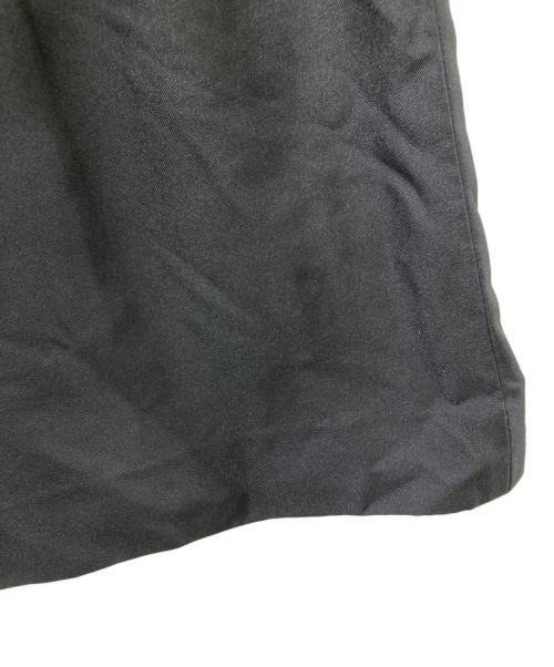 BLACK COMME des GARCONS（ブラックコムデギャルソン）BLACK COMME des GARCONS (ブラックコムデギャルソン) タックワイド ハーフパンツ ブラック サイズ:Mの古着・服飾アイテム