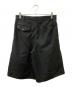 BLACK COMME des GARCONS (ブラックコムデギャルソン) タックワイド ハーフパンツ ブラック サイズ:M：10000円