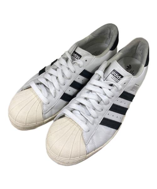adidas Originals（アディダスオリジナル）adidas Originals (アディダスオリジナル) SUPERSTAR 80S RECON ローカットスニーカー ホワイト サイズ:27の古着・服飾アイテム