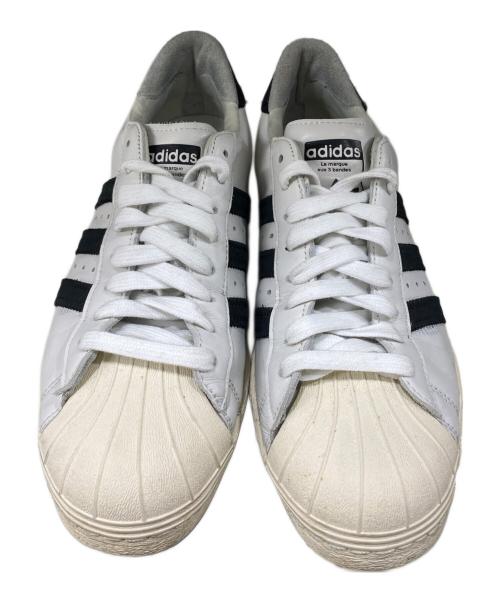 adidas Originals（アディダスオリジナル）adidas Originals (アディダスオリジナル) SUPERSTAR 80S RECON ローカットスニーカー ホワイト サイズ:27の古着・服飾アイテム