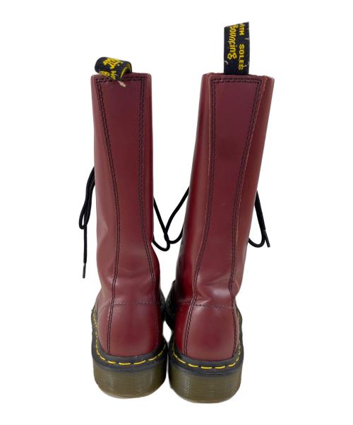 Dr.Martens（ドクターマーチン）Dr.Martens (ドクターマーチン) 14ホール ロングブーツ ボルドー サイズ:SIZE 37の古着・服飾アイテム