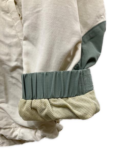 HUF（ハフ）HUF (ハフ) New Day Anorak Jacket アノラックパーカー ベージュ サイズ:Lの古着・服飾アイテム