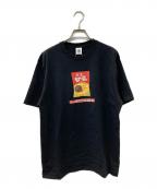 THE BLACK EYE PATCHブラックアイパッチ）の古着「AMAGURI HUSTLE TEE コラボTEE」｜ブラック