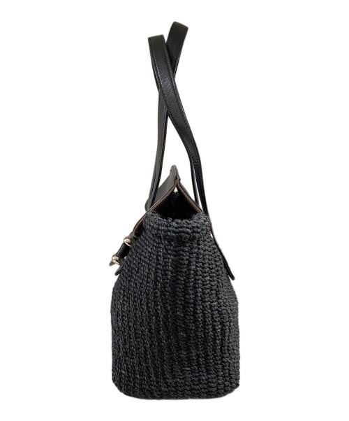 TOFF&LOADSTONE（トフアンドロードストーン）TOFF&LOADSTONE (トフアンドロードストーン) カゴハンドバッグ ブラックの古着・服飾アイテム