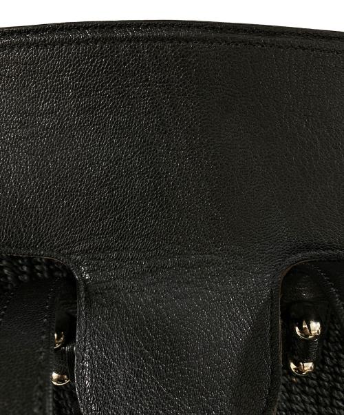 TOFF&LOADSTONE（トフアンドロードストーン）TOFF&LOADSTONE (トフアンドロードストーン) カゴハンドバッグ ブラックの古着・服飾アイテム