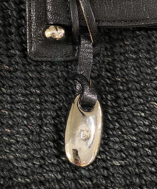 TOFF&LOADSTONE（トフアンドロードストーン）TOFF&LOADSTONE (トフアンドロードストーン) カゴハンドバッグ ブラックの古着・服飾アイテム