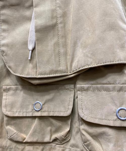 Name.（ネーム）Name. (ネーム) NYLON WEATHER UTILITY VEST ベージュ サイズ:2の古着・服飾アイテム