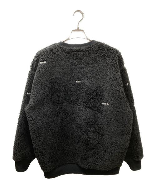 WTAPS（ダブルタップス）WTAPS (ダブルタップス) BC/SWEATER/POAC フリースプルオーバー ブラック サイズ:03の古着・服飾アイテム