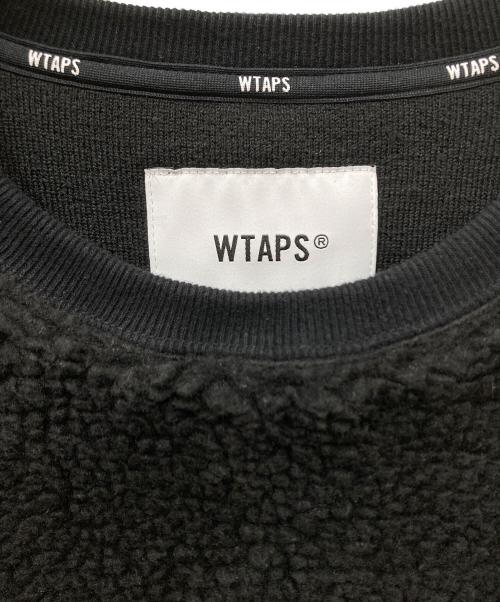 WTAPS（ダブルタップス）WTAPS (ダブルタップス) BC/SWEATER/POAC フリースプルオーバー ブラック サイズ:03の古着・服飾アイテム