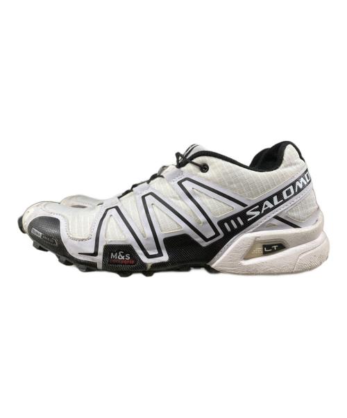 SALOMON（サロモン）SALOMON (サロモン) SPEED CROSS 3 ホワイト×ブラック サイズ:27.5cmの古着・服飾アイテム