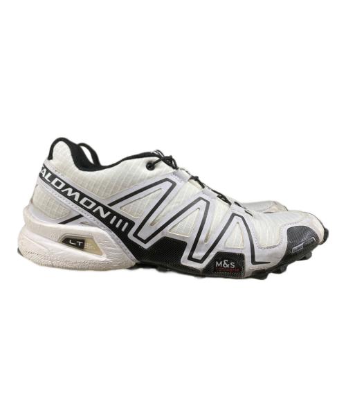 SALOMON（サロモン）SALOMON (サロモン) SPEED CROSS 3 ホワイト×ブラック サイズ:27.5cmの古着・服飾アイテム