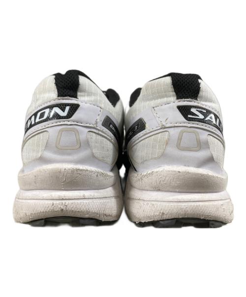 SALOMON（サロモン）SALOMON (サロモン) SPEED CROSS 3 ホワイト×ブラック サイズ:27.5cmの古着・服飾アイテム