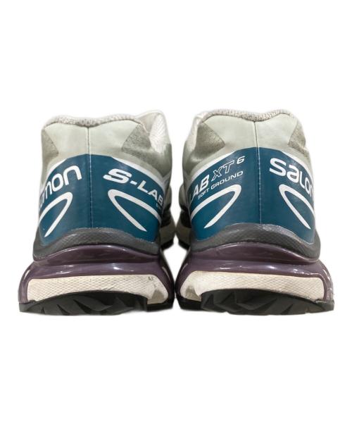 SALOMON（サロモン）SALOMON (サロモン) XT-6 Adv スニーカー ホワイト×グリーン サイズ:27cmの古着・服飾アイテム
