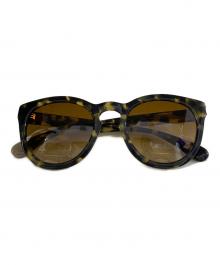 BLANC（ブラン）の古着「サングラス」｜ブラック×ベージュ