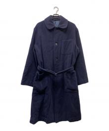 COMOLI（コモリ）の古着「22AW ウールミリタリーコート」｜ネイビー