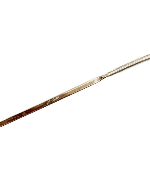 John Lennon collection（ジョン・レノン・コレクション）John Lennon collection (ジョン・レノン・コレクション) 伊達眼鏡 ベージュ サイズ:SIZE 51□17-145の古着・服飾アイテム